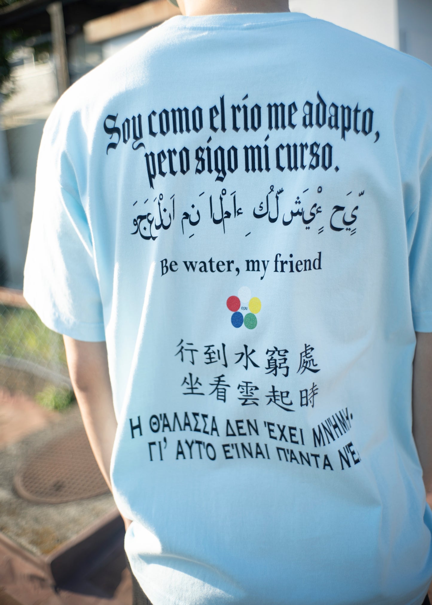 OJAI 5 elements & poetry Tee 【水 water】