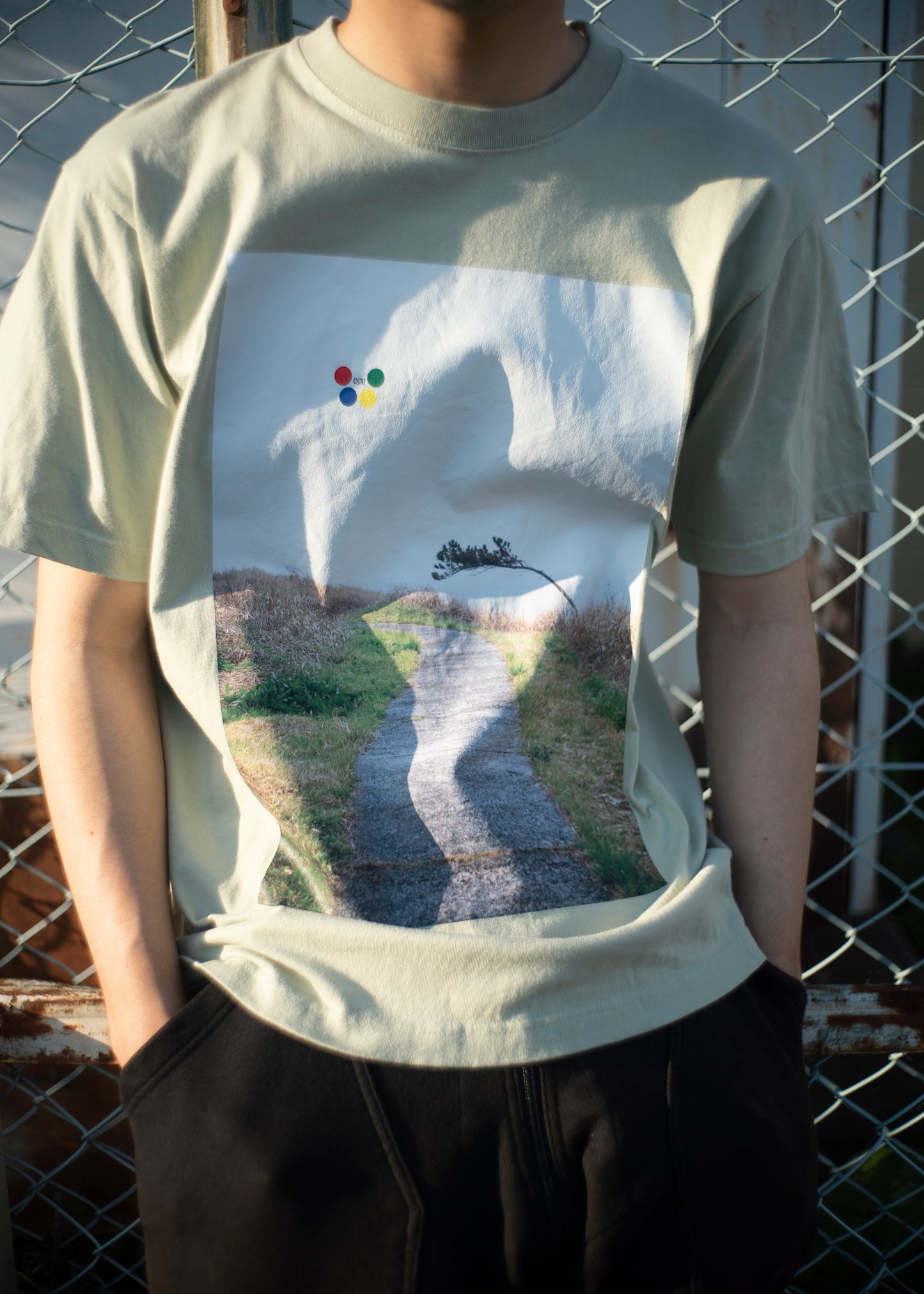 OJAI 5 elements & poetry Tee 【風 wind】