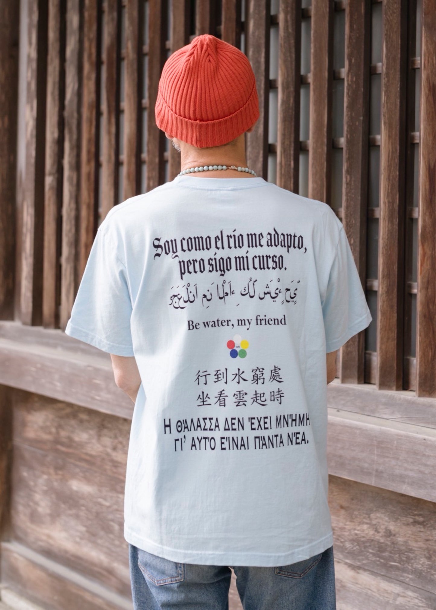 OJAI 5 elements & poetry Tee 【水 water】