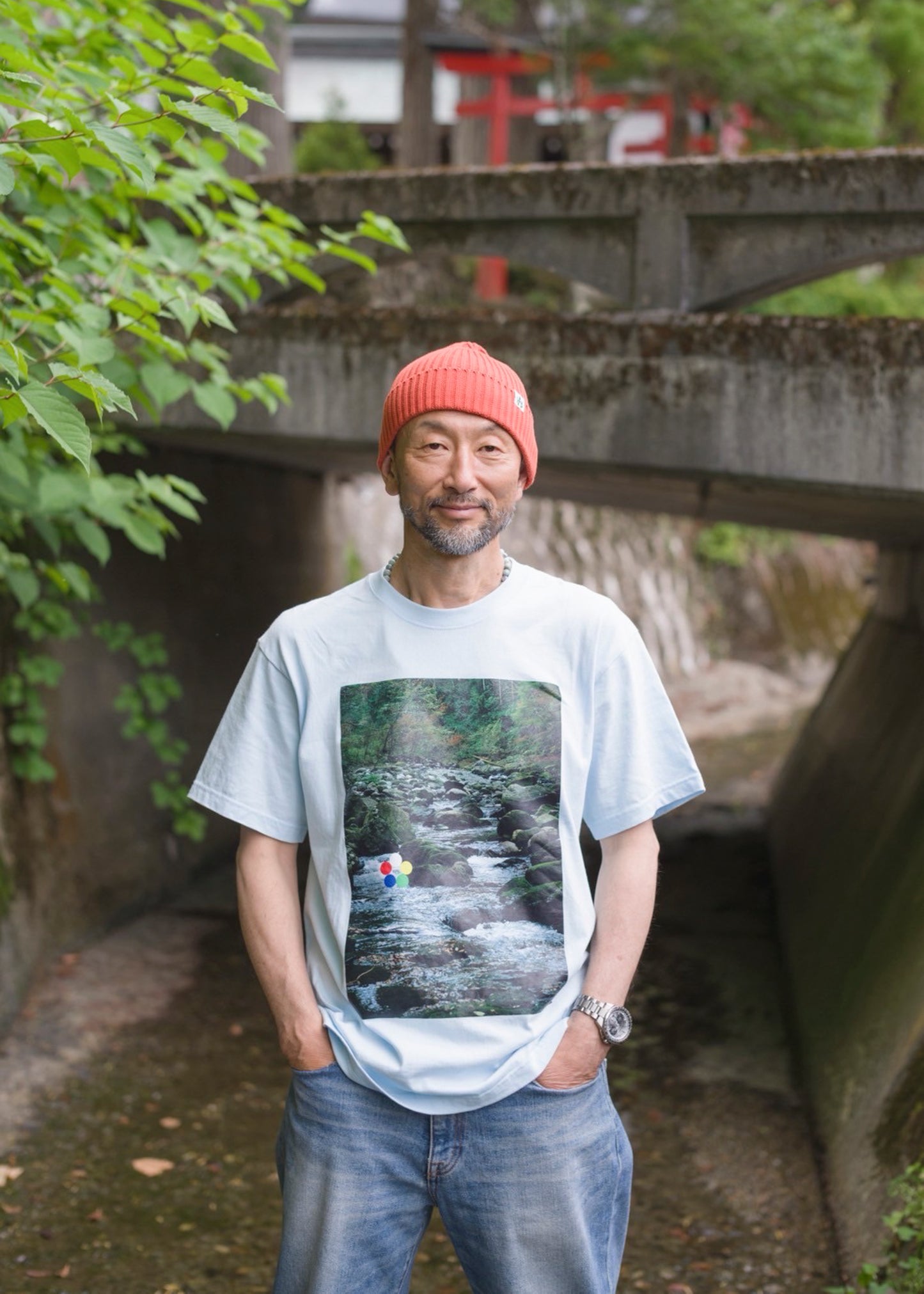 OJAI 5 elements & poetry Tee 【水 water】