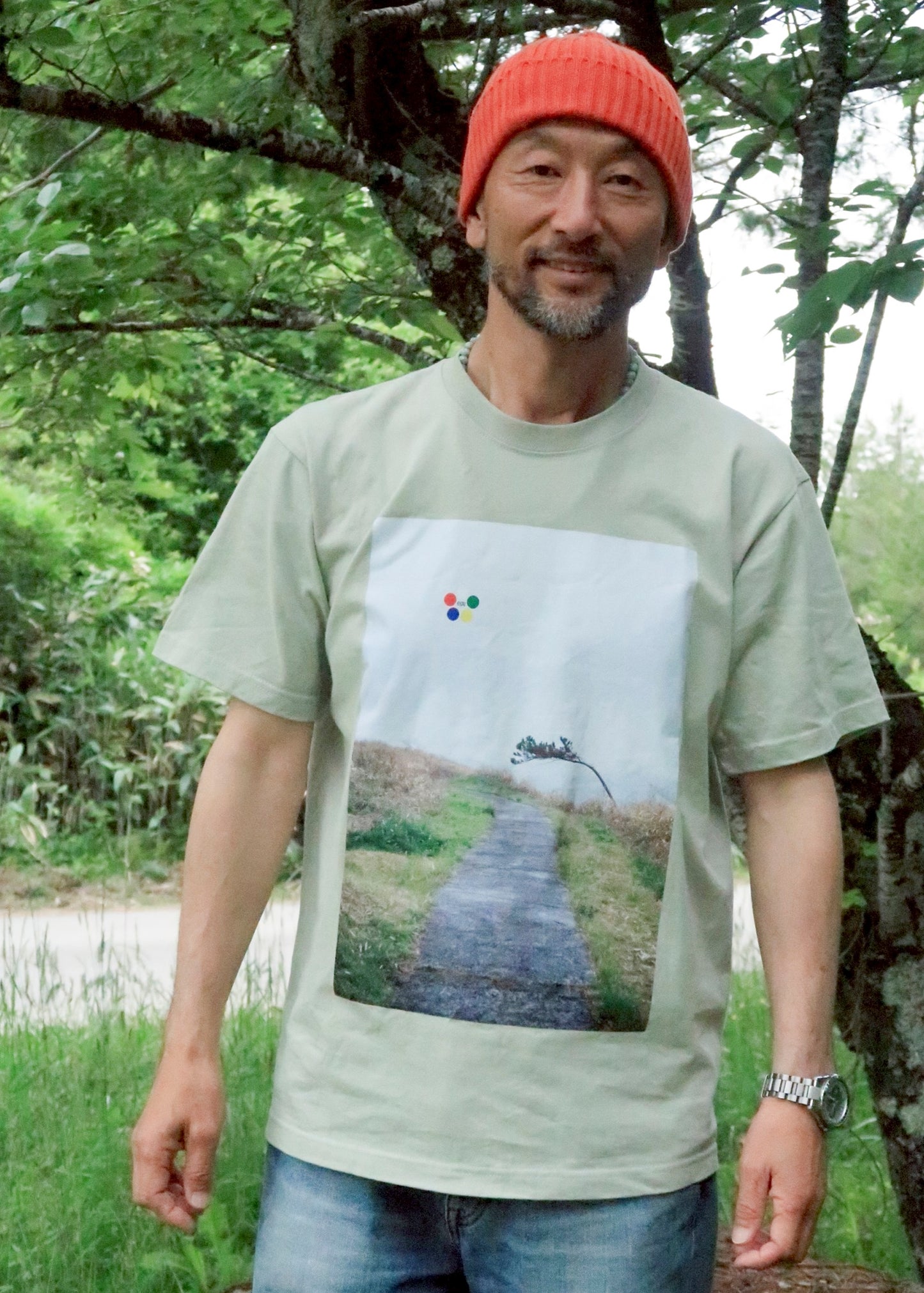 OJAI 5 elements & poetry Tee 【風 wind】