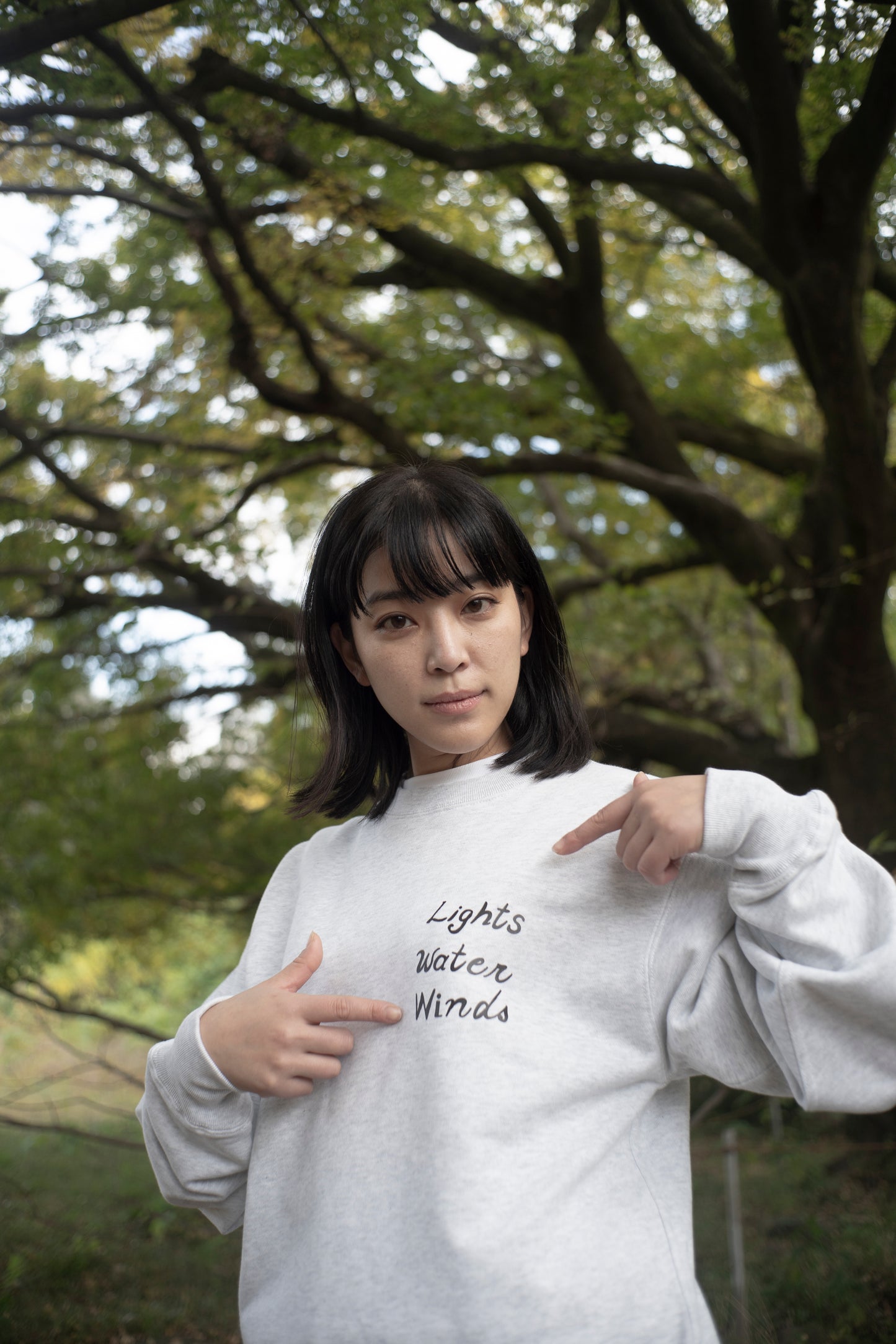 OJAI  GLOW PLANTS sweat　＜L.W.W＞