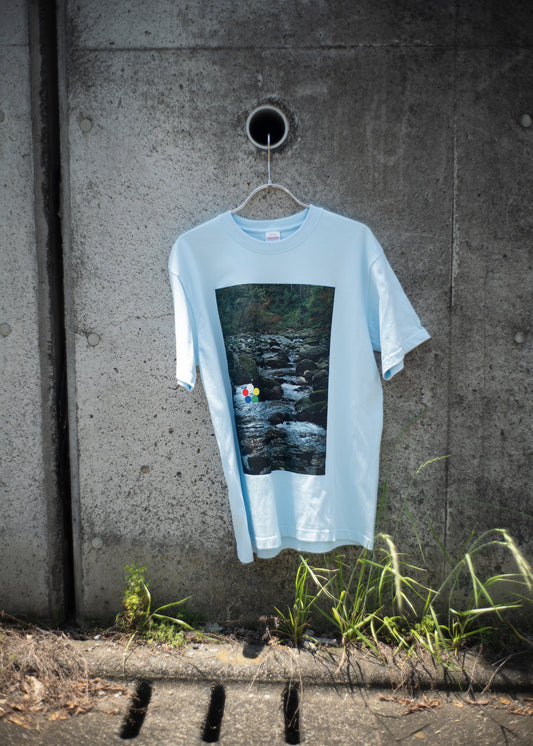 OJAI  5 elements & poetry Tee　【水 water】